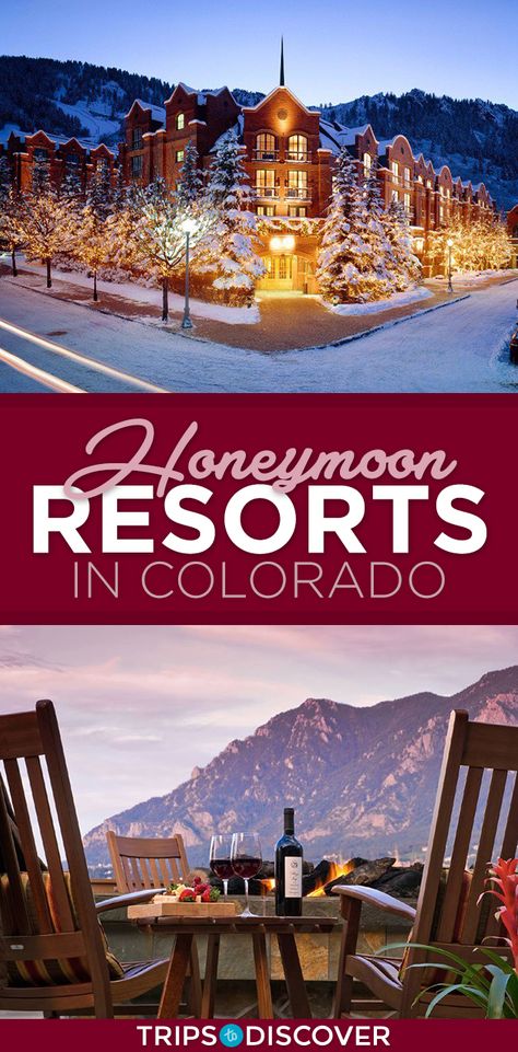 8 Best Honeymoon Resorts in Colorado Colorado Honeymoon Fall, Colorado Getaways For Couples, Colorado Honeymoon Winter, Colorado Romantic Getaway, Colorado Couples Vacation, Colorado Honeymoon, Traveling Goals, Romantic Winter Getaways, Winter Honeymoon