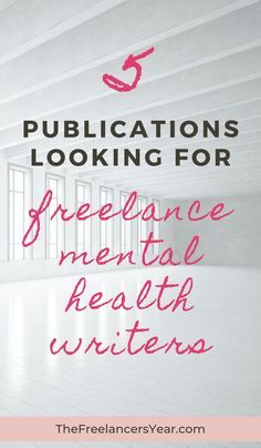 Sometimes half the battle with freelance writing is finding clients or publications to pitch. Articles and blogs focusing on health and wellness are so popular at the moment, and mental health content is a huge part of that. Here are 5 publications that pay for mental health articles. #FreelanceWriters #FreelanceWritingJobs #MakeMoneyWriting #Freelancers #FreelanceWriting #MentalHealthWriter #WorkFromHome Editor Life, Healing Writing, Health Writing, Mental Health Articles, Mental Health Blogs, Seo Writing, Freelance Jobs, Writing Coach, Freelance Writing Jobs