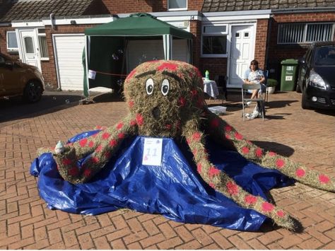 Under the sea themed scarecrow festival Under The Sea Scarecrow, Scarecrow Ideas, Scarecrow Festival, Festival 2024, Scarecrow, Favorite Holiday, Under The Sea, Octopus, The Sea