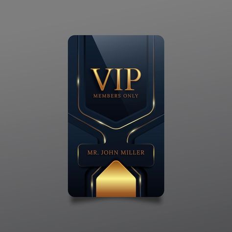 Vip Card Template, Vip Card Design Luxury, Access Card Design, Vip Pass Design, Pinoy Design, Vip Card Design, Vip Design, Fan Card, Card Template Free