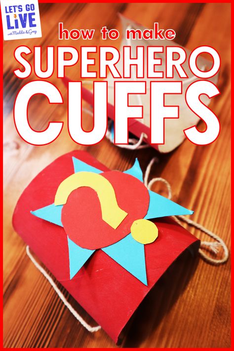 A really simple craft using toilet rolls to make your own 'Superhero Cuffs'. Click through for a kit list, method steps, curriculum links, and a video. We used this activity to explore superhero costumes as part of our 'Superhero Science' theme on Let's Go Live (our live family science show on YouTube) but it would be brilliant for science topics about engineering and making too! #education #science #craftsforkids #superheroactivity #superherocraft #scienceactivityforkids #superherocostume Really Simple Hairstyles, Superhero Science, Superhero Cuffs, Wallpaper Science, Super Hero Activities, Make Your Own Superhero, Olympic Crafts, Superhero Crafts, Superhero Costumes