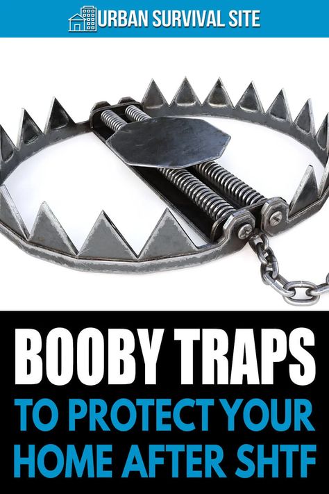 Survival Prepping Diy, Booby Traps, Survival Skills Emergency Preparedness, Camping Gear Survival, Doomsday Prepping, Survival Life Hacks, History People, Urban Survival, Survival Techniques