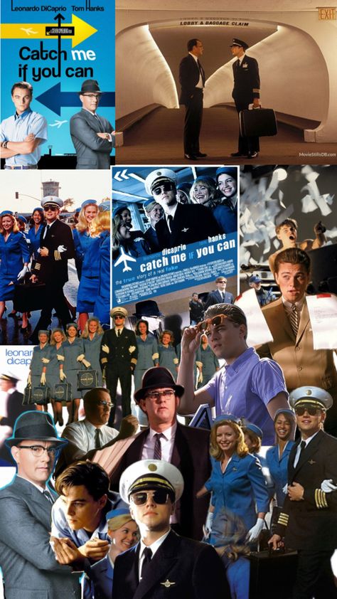 Wallpaper / poster catch me if you can Baggage Claim, Tom Hanks, Leonardo Dicaprio, True Stories, I Can, Canning