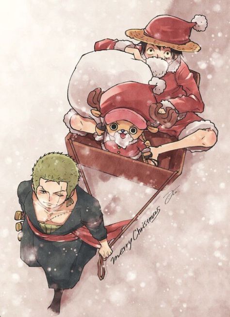 Fishman Island, Sanji Chopper, Nami Zoro, Tony Tony Chopper, Tony Chopper, Monkey D Luffy, Chopper, Merry Christmas, One Piece