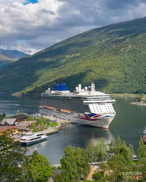 Flam Norway, Cruise Ship Pictures, Norway Cruise, Norwegian Fjords, Summer Vacation Destinations, P&o Cruises, Romantic Cruise, Lillehammer, Cheap Cruises