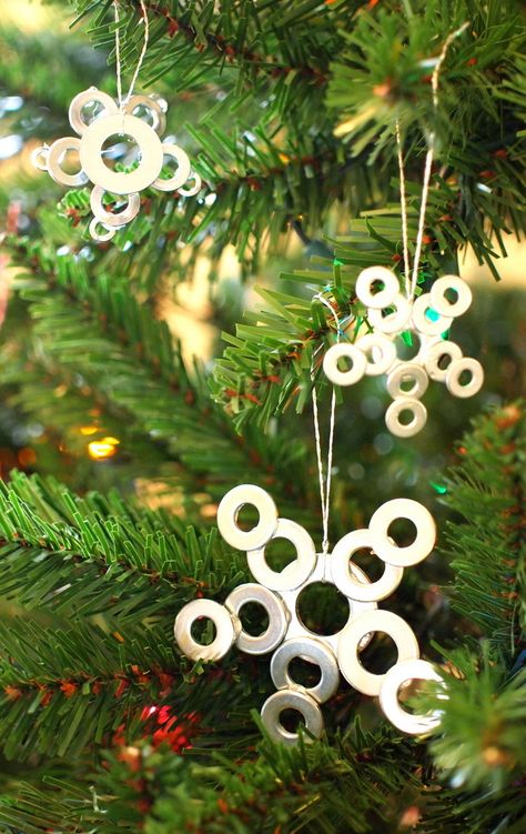 Diy Star Ornaments, Diy Christmas Star, Homemade Christmas Tree, Diy Star, Star Ornaments, Kids Christmas Ornaments, Christmas Tree Decorations Diy, Christmas Projects Diy, Easy Christmas Diy