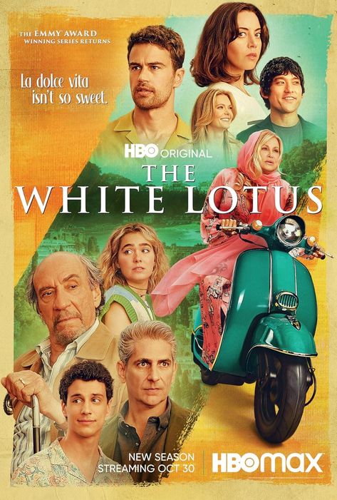 White Lotus Poster, Tv Posters, The White Lotus, White Lotus, Emmy Award, Film Tv, The White, Award Winning, Lotus