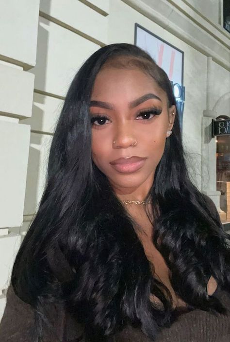 #follow #hairstyles #hairgoals #haircare #hair #blogging #blogger #blog #beautyblog Hairstyles Weave, Twisted Hair, Flat Iron Hair Styles, Hair Laid, Baddie Hairstyles, Hd Lace, Black Girls Hairstyles, Brazilian Hair, Aesthetic Hair