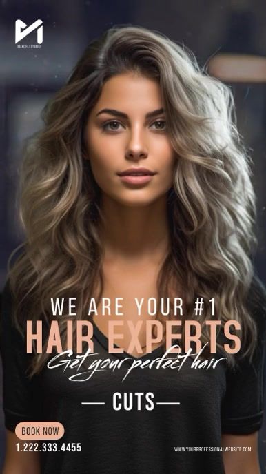 Hair Salon Advertising Ideas, Insta Ads, Hair Advertising, Story Template Instagram, Templates Instagram Stories, Instagram Story Design, Balmain Hair, Beauty Makeover, Advertising Ideas