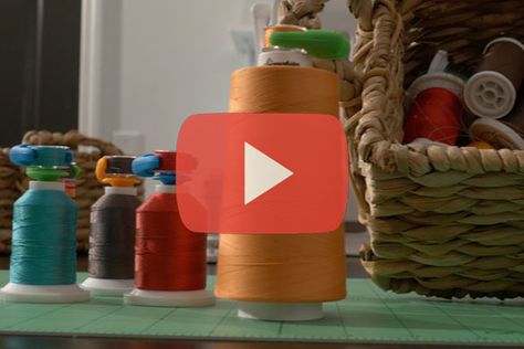 How to Store Your Bobbins and Thread Together Bobbin Storage, Thread Storage, Thread Spools, How To Store, Thread, Sewing, Fabric