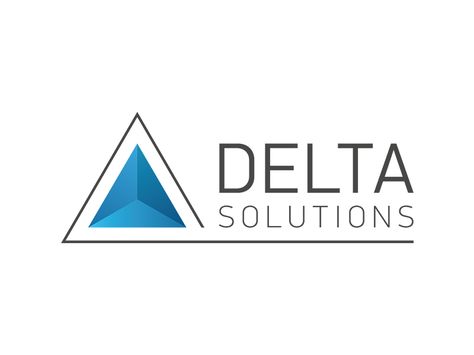 Delta Solution Logo by Artyom Pasko Delta Logo Design, Solution Logo, Delta Logo, Design Company Names, Logo Maker App, Logo Maker Free, Logo Tutorial, Create Logo Design, Trucking Business