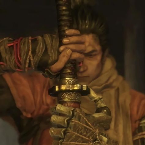 Dark Souls Pfp Icon, Sekiro Profile Picture, Sekiro Pfp, Sekiro Pfps, Sekiro Funny, Sekiro Wolf X Genichiro, Sekiro Gif, Sekiro Genichiro Fanart, Ezreal League Of Legends