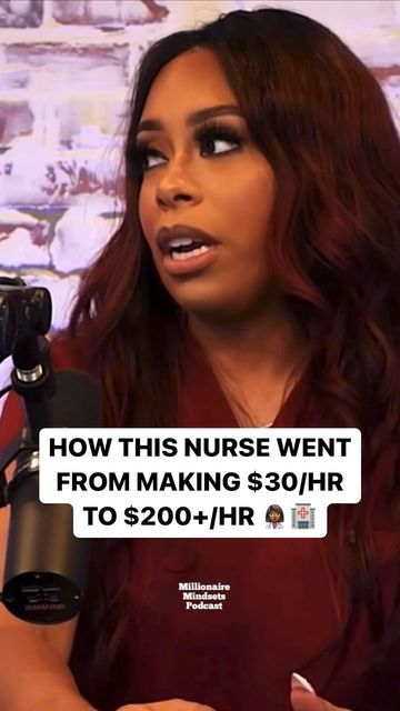 Millionaire Mindsets on Instagram: "Did you know nurses could made this kind of money?? Share this with any nurse or aspiring nurse 💯 Side note: @morgansandiego is someone who is very passionate about her career & helping others. The only reason she mentioned anything regarding money is because we asked! @millionaire.mindsetspod @morgansandiego" Nurse Money, Nursing School Inspiration, Job Interview Advice, Nursing School Essential, Career Help, 1 Million Dollars, Interview Advice, Medical Careers, Job Career