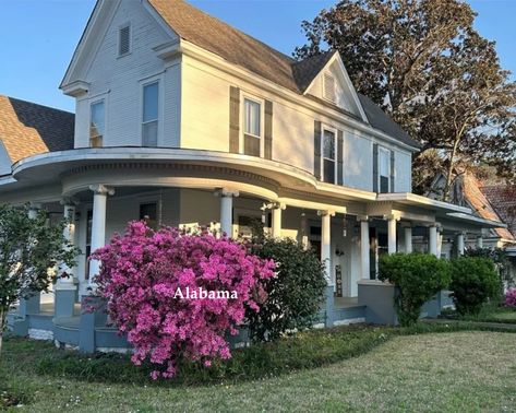 c.1900 Four-Bedroom Alabama Home For Sale $178K Beautiful Fireplaces, Dentil Molding, Butler County, Southern Culture, Old Houses For Sale, Sweet Home Alabama, Florida Georgia, Louisiana State, Corner Lot