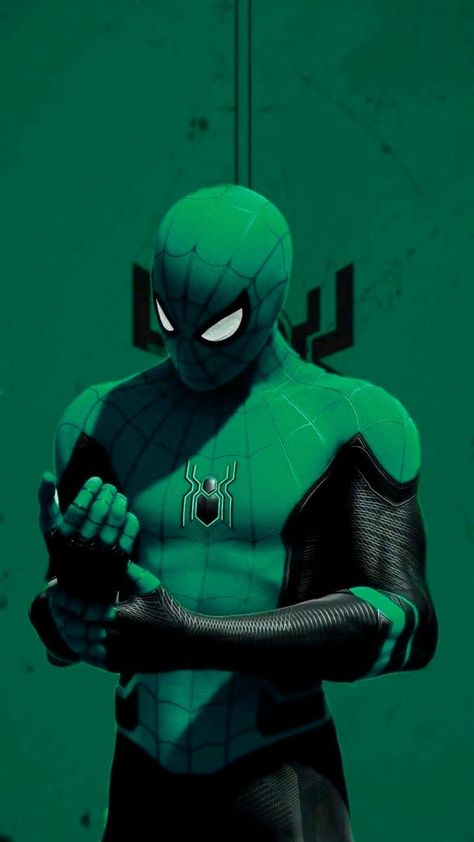 Green Spiderman Green Spiderman Suit, Green Spiderman Aesthetic, Green Spiderman Wallpaper, Green Spidersona, Green Cartoon Wallpaper, Green Spiderman, Spider Persona, Spiderman Printables, Spiderman Anime