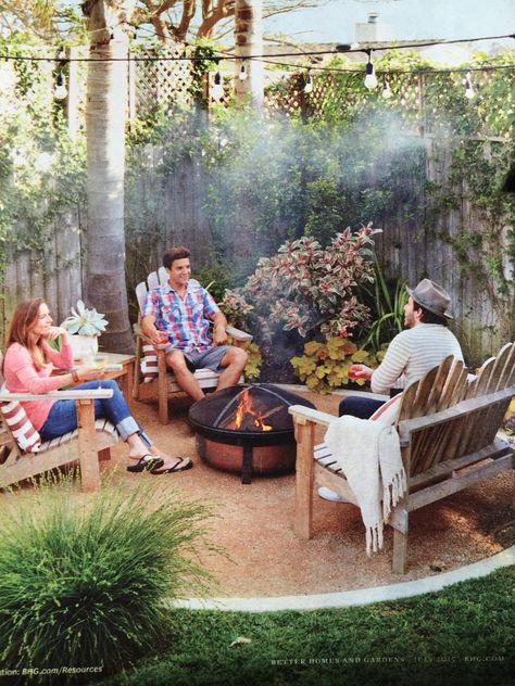 Decomposed granite fire pit area Summer Backyard Ideas, Backyard Ideas Landscaping, Granite Fire Pit, Decomposed Granite, Backyard Seating, Summer Backyard, Fire Pit Area, Backyard Pergola, Backyard Spaces