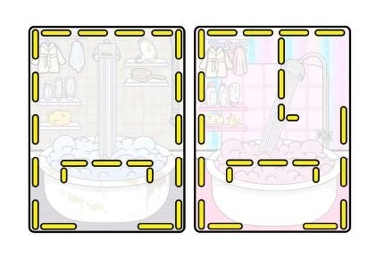 06 Toca Life World Quiet Book # 16 Wednesday And Enid In Quiet Book : Free Download, Borrow, and Streaming : Internet Archive Wednesday And Enid, Doll Template, Toca Life World, Paper Doll House, Candy House, Doodles Drawings, Book Room, Paper Doll Template, Toca Life