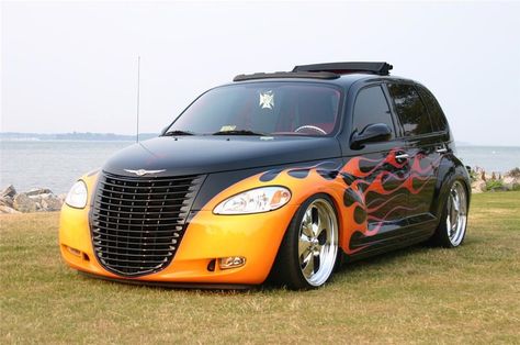 custom pt cruiser | Custom PT Cruiser Pt Cruiser Custom, Cruisers Forum, Unique Roof, Cruiser Car, The Woodlands Texas, Air Bags, Kustom Cars, Cool Car Drawings, Barrett Jackson Auction