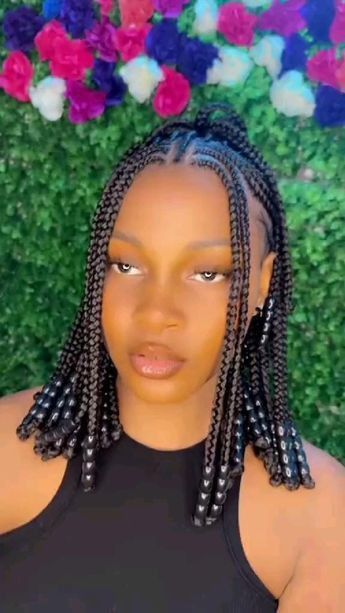 Latest Braided Hairstyles, Latest Hair Braids, Cornrows Natural Hair, Cornrows Braids For Black Women, Short Box Braids Hairstyles, Braided Hairstyles For Black Women Cornrows, Short Box Braids, Quick Natural Hair Styles, African Hair Braiding Styles