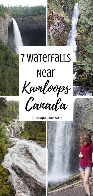 7 Waterfalls to Discover Near Kamloops, British Columbia - Andrea Peacock Kamloops British Columbia, British Columbia Travel, Alberta Travel, Kamloops Bc, Canadian Travel, Waterfall Features, Canada Road Trip, Canada Destinations, Explore Canada