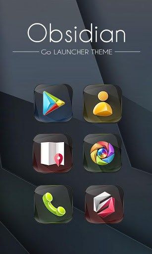 Download Free Android Theme Obsidian GO Launcher Android Themes Download, Adjectives Lesson, Theme Launcher, Themes For Mobile, 4g Mobile Phones, Android Icons, Mobile Phone Price, Android Theme, Mobile News