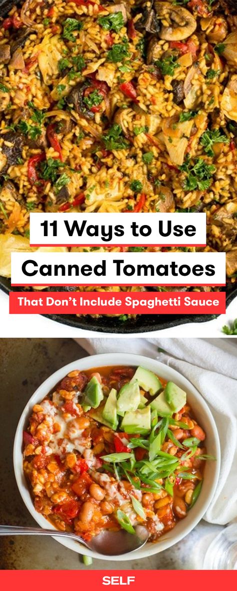 Meals With Diced Tomatoes, Recipes With Canned Tomatoes Meals, Petite Diced Tomatoes Recipes, Crushed Tomato Recipes Dinners, Dinner With Diced Tomatoes, Recipes That Use Stewed Tomatoes, What To Make With Diced Tomatoes, Canned Tomato Recipes Dinner, What To Make With Stewed Tomatoes