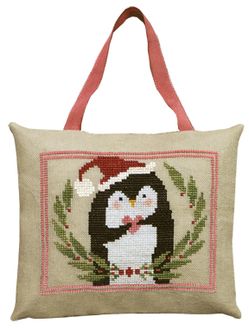 Artful Offerings -- Experience Fresh Creativity at Artful Offerings - Pinny Penguin's Heart of Christmas XS Xmas Stitch, Nest Design, Cross Stitch Patterns Christmas, Christmas Cross, Stitching Art, Cross Stitching, Cross Stitch Charts, Cross Stitch Chart, Cross Stitch Art