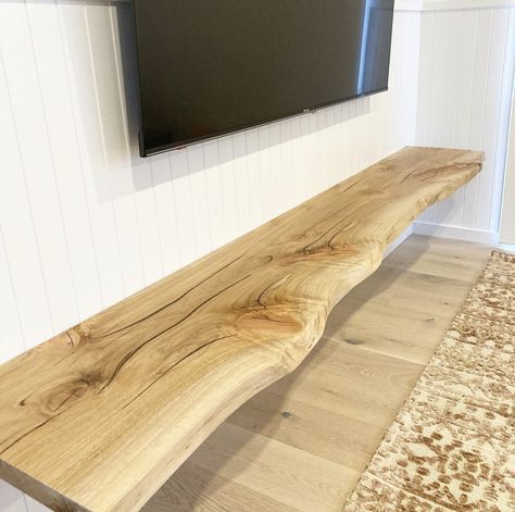 Live Edge Radiator Shelf, Timber Floating Tv Unit, Live Edge Floating Shelf Under Tv, Live Edge Tv Shelf, Wood Tv Shelf, Natural Wood Tv Unit, Floating Wood Shelf Under Tv, Live Edge Entertainment Center, Live Edge Tv Console