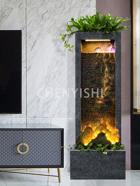 CHENYISHI Water Curtain Wall Floor-standing TV Cabinet Circulation Waterfalls Ornaments Outdoor Statue For Garden Water Feature🌹🌹🌹#luckycoffeetablefountain #OfficeBlessingZenGifts #ceramicfountain #indoorfountain #fountain #Zen #coffeetablefountain #Gift #giftforhim #CHENYISHI 
welcome to our website  https://wikicrystal.site/products/chenyishi-water-curtain-wall-floor-standing-tv-cabinet-circulation-waterfalls-ornaments-outdoor-statue-for-garden-water-feature Water Curtain Wall, Standing Tv, Statue For Garden, Table Fountain, Water Curtain, Zen Gifts, Garden Water Feature, Indoor Fountain, Garden Water