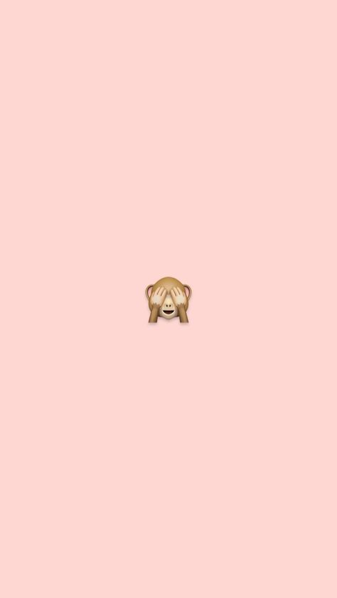 Monkey Wallpaper Cute, Monkey Emoji Wallpapers, Monkey Background, Monkey Emoji, Iphone 6s Wallpaper, Monkey Wallpaper, Iphone Wallpaper Vsco, Emoji Wallpaper Iphone, Mood Wallpaper