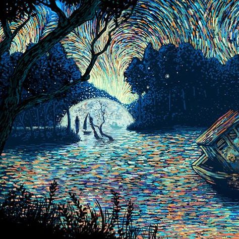 James R Eads, Sky New, Vintage Menu, Nature View, Impressionism Art, Beautiful Dream, Painting Illustration, Limited Edition Prints, Beautiful Artwork