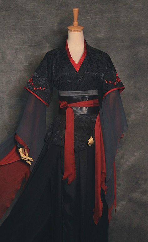 Wei Wuxian Cosplay, Grandmaster Of Demonic Cultivation, Traditional Asian Dress, Mo Dao Zu Shi, Custom Made Shoes, Demonic Cultivation, Costume Themes, Anime Costumes, The Untamed