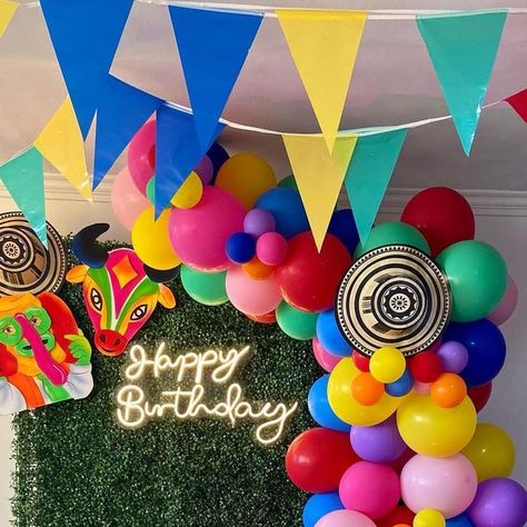 Colombian Birthday Party, Stand Feria, Birthday Decor, Party Decor, Party Decorations, Happy Birthday, Birthday Party, Holidays, Birthday