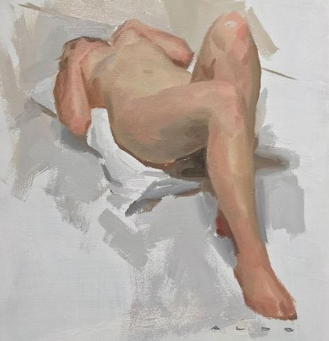 Aldo Balding on Instagram: “Oil on primed paper 30x40cm an oil study from #croquiscafé #rosemarybrushes #michealhardingpaints #zornpalette #figurepainting #anatomyart…” Western Artist, Figure Sketching, Figure Study, Southwest Art, Art Masters, Anatomy Art, Art Website, Life Drawing, Magazine Art