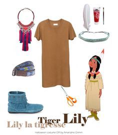 Tiger Lily, Peter Pan / Halloween costume idea DIY / Amandine Grimm Peter Pan Halloween Costume, Tiger Lily Costume, Tiger Lily Peter Pan, Peter Pan Halloween Costumes, Peter Pan Costume Kids, Peter Pan Halloween, Peter Pan Costumes, Peter Pan Costume, Halloween Costume Idea