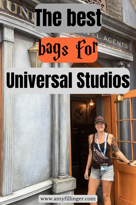 If you're planning a Universal Orlando vacation, check out this post with the best bags for Universal. From mini backpacks to hip bags, you'll learn which bags are good for Universal, which bags fit in Universal lockers and more #universalorlando #universalstudios #universaltraveltips Universal Studios Essentials, Best Bag For Universal Studios, Universal Studios Must Haves, Universal Packing List, Orlando Universal Studios Outfit, What To Wear To Universal Studios, Theme Park Outfits Universal, Harry Potter World Universal, Universal Studios Outfit