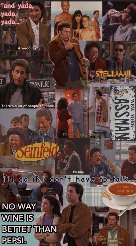 Seinfeld Background, Kramer Seinfeld Wallpaper, Seinfeld Aesthetic Wallpaper, Seinfeld Wallpaper Iphone, Sitcoms Aesthetic, Seinfeld Wallpaper, Seinfeld Aesthetic, Organized Wallpaper, Seinfeld Art