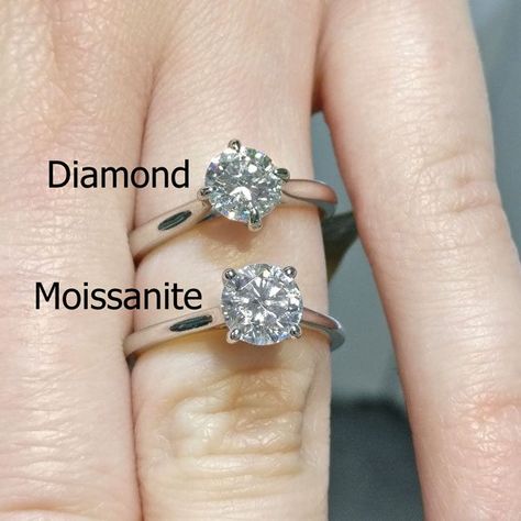 Engagement Rings Moissanite, Rings Moissanite, Moissanite Vs Diamond, Unique Diamond Engagement Rings, Elegant Engagement Rings, Web Images, Beautiful Engagement Rings, Popular Jewelry, Matching Jewelry