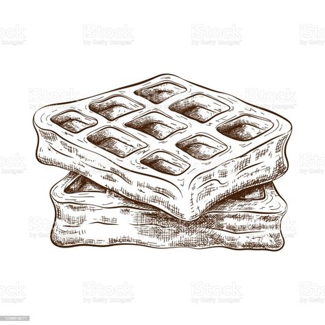 Waffle Tattoo, Post Stamp Tattoo, Stamp Tattoo, Post Stamp, Tatting, Waffles, Playing Cards, Stamp, Tattoos