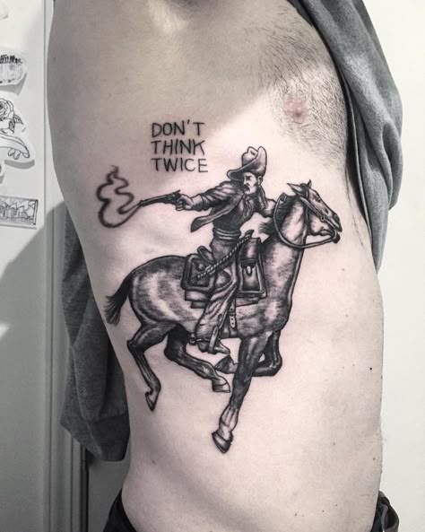 Bullriding Tattoos, Small Tattoos Minimalist, Nathan Kostechko, Tradition Tattoo, Cowboy Tattoo, Brisbane Tattoo, Tattoo Designs Unique, Tattoos Floral, Horse Tattoos