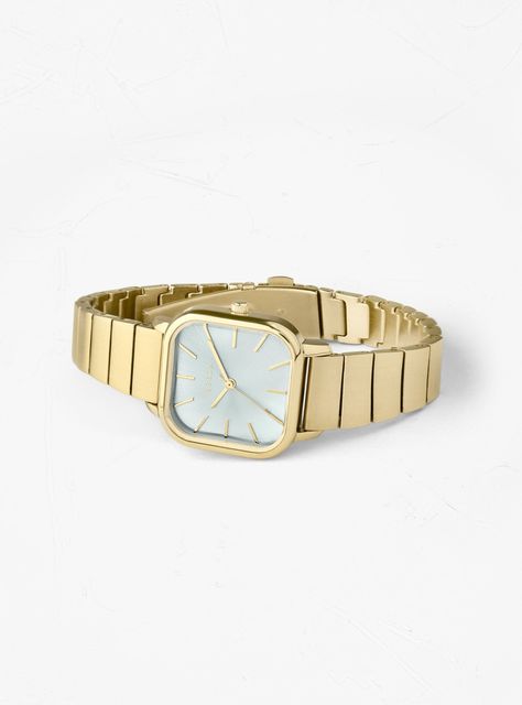 Minimal Watch Design, Golden Watch, Timeless Watches, Gold Plated Watch, Mens Fashion Watches, Watches Women, Classy Jewelry, Unisex Watches, Stainless Steel Band