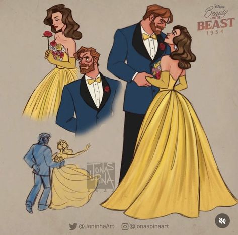 Credit to jonaspinaart on instagram Beauty And The Beast Art, Beauty And The Beast Movie, Disney Princess Fan Art, Belle Beauty And The Beast, Disney Princess Drawings, Disney Artwork, Disney Couples, Pinturas Disney, Disney Beauty And The Beast