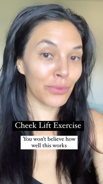 Cheekbones Exercise, Cheek Fat, Face Lift Exercises, Cheek Lift, Face Yoga Method, Face Massage Techniques, Natural Face Lift, Cheek Fillers, Face Yoga Exercises