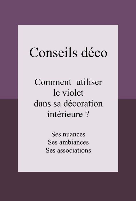 Comment utiliser le violet dans sa décoration ? Ses ambiances, ses nuances, ses associations, mes conseils - Prune, aubergine, parme, pourpre, mauve, … le nuancier du violet est riche en variante.. Depuis une dizaine d’années, il est le chouchou de nos intérieurs.  Féminin et énergique, le violet est une teinte, associant le rouge et le bleu, évoque la douceur, le rêve, la médiation, la délicatesse et la paix. Idéal pour une décoration d’intérieur romantique, cette couleur contemporaine ... Deco Violet, Homemade Yogurt, Healthy Work Snacks, Snacks For Work, Violet, Cards Against Humanity