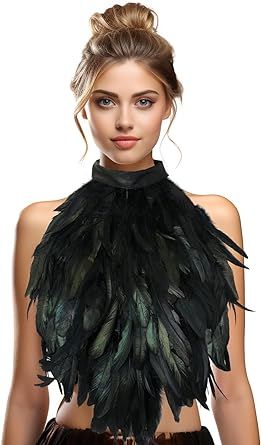 Raven Costume Bird, Dark Forest Witch Costume, Clothes With Feathers, Mythical Costumes, Zoo Animal Costume, Hawk Costume, Maleficent Crow, Harpy Costume, Dark Fairy Costume