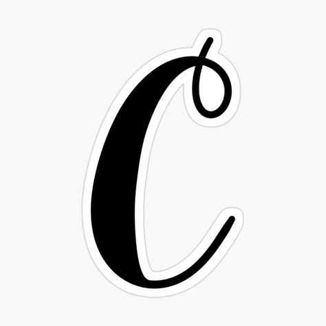 Shop Redbubble for products with this letter C Letter C Font, C Calligraphy, Cursive C, C Font, C Initial, Pretty Writing, C Letter, Cats Pictures, Fancy Letters