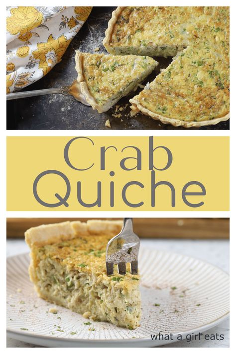 Crab Quiche Recipes, Crab Quiche, Elegant Lunch, Homemade Breakfast Recipes, Thanksgiving 2024, Weeknight Dinner Recipes Easy, Autumn Recipes, Crab Recipes, Chicken And Waffles