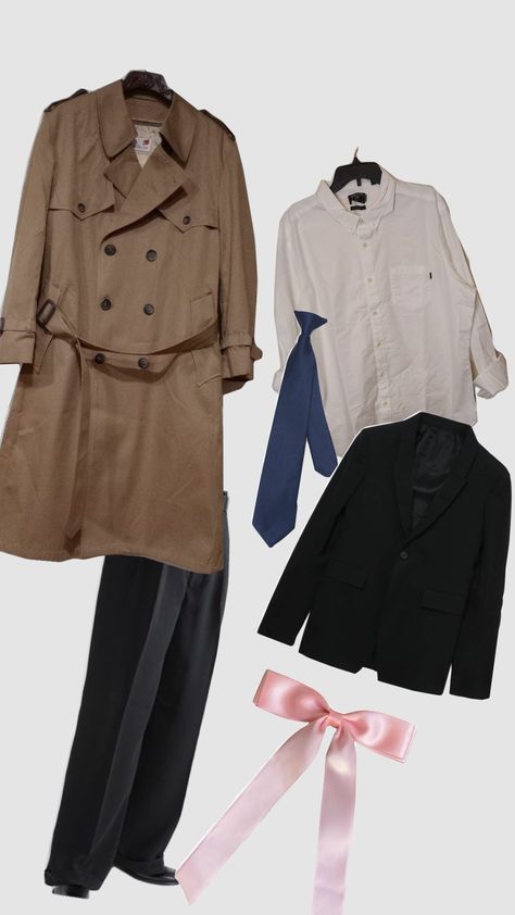 your honor, a Castiel fit!! :3 Castiel Costume, Your Honor, Outfit Aesthetic, Castiel, Angel, Pins