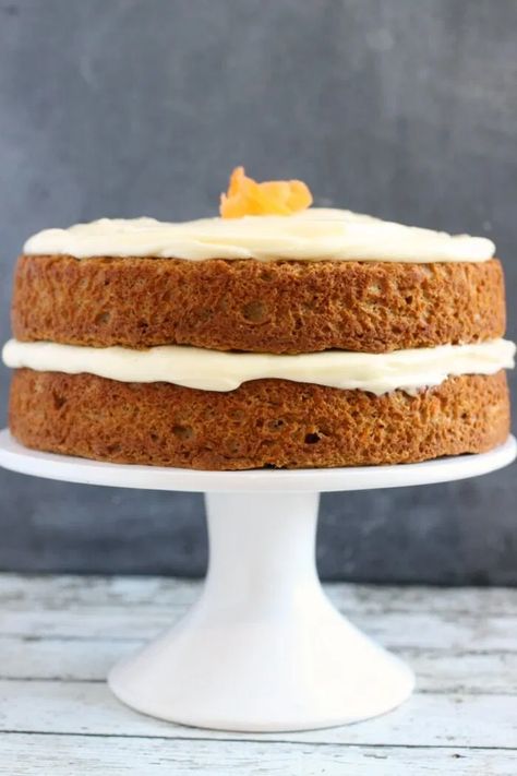 This Carrot Cake recipe starts with a spice cake mix and ends in pure delight.  We use real carrots in our carrot cake and finish with a delicious cream cheese icing! Carrot Cake Cupcakes With Pineapple, Carrot Cake Decoration, Carrot Cake Frosting, Pineapple Cupcake, Cake With Pineapple, Carrot Desserts, Carrot Cake With Pineapple, Cupcake Project, Cream Cheese Frosting Easy