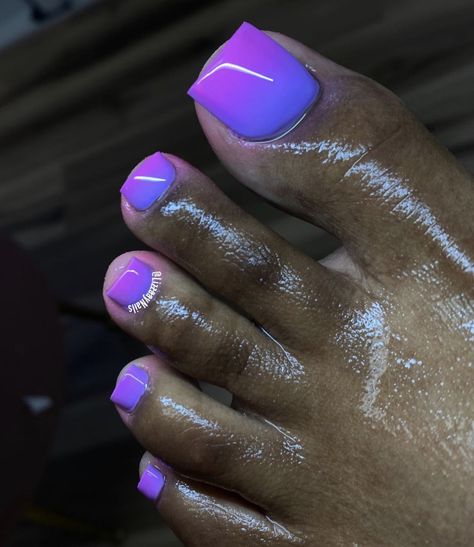 Purple Cheetah Print Nails, Purple Toe Nails, Pink Tip Nails, Gel Toe Nails, Acrylic Toes, Acrylic Toe Nails, Toe Nail Color, Pretty Toe Nails, Airbrush Nails